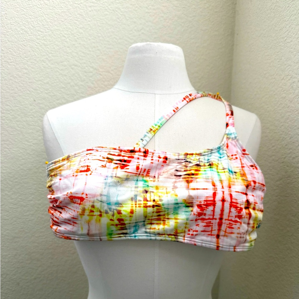 Victorias Secret One Shoulder Swim Bikini Top - Size M